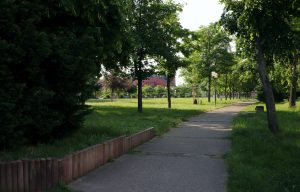 Bitterfeld - Binnengärtenstraße - Umfeld