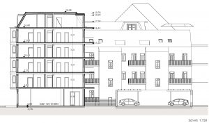 Entwurf Quartier Menckestraße / Platnerstraße